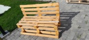 Sprzedam ławkę ogrodową, wykonana z palet. Wyszlifowana i zaimpregnowana
