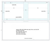 Akwarium 1280 l, 200x80x80 cm