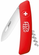 Felco 501 nóż z ostrzem prostym 70 mm składany scyzoryk, korkociąg