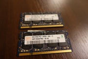 Pamięć RAM DDR2 4GB (2x2) PC2 - 6400S Hynix