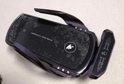 Bezprzewodowa ładowarka samochodowa, uchwyt na telefon fiolet, cyrkonie