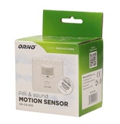 ORNO OR-CR-206 Czujnik ruchu i dźwięku 160 st. IP20 do puszki 500W