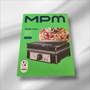 Nowa Gofrownica Waffle Maker MPM, mocna aż 1400W