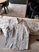 Koszula męska beżowa 