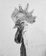 Obraz olejny Kogut - 60x50cm