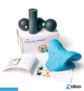 Poduszka. Zestaw do masażu  Coloo. Ulga dla szyi. 