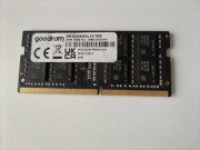 Pamięć Ram Goodram 16GB DDR4 SODIMM PC3200 Dual Rank 2Rx8 3200Mhz - 1 kość