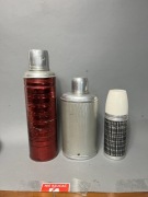 Zestaw 3 Kultowych Termosów Vintage – Design PRL