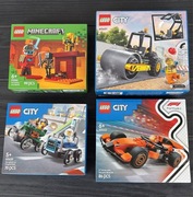 4 x LEGO na Prezent dla chłopaka MEGA PACK  NOWE + Gratis 