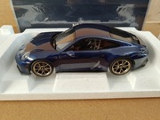 PORSCHE 911 992 GT3 Touring (2021) Blue Metallic 1:18 Norev