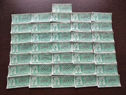 Stare banknoty do gry Fortuna - nominał 1000 dukatów. Gra planszowa.