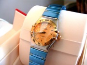 Omega Constellation Gold Mini 18k złoto (nowa, nienoszona, zegarek damski)