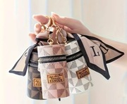 Etui na klucze szminkę modne portmonetka dodatek do torebki z apaszką