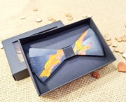 Mucha męska drewniana "W techni kolorze" Exclusive prezent Mvcha Nie Siada 