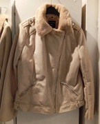 Kurtka Futro Damskie Beżowe Sztuczne 14 Dorothy