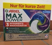 Kapsułki do prania koloru Ariel max power 50prań z Niemiec
