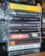Kasety polski RAP - ZIP SKŁAD , MOLESTA, DJ600V - chcesz którąś - NAPISZ