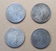 5 złotych - Nike - 1928-1932 - zestaw 4 sztuk KOPIE