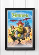 Plakat A4 kodak Shrek poster 