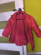 Kurtka puchowa zimowa dla dziewczynki rozm 98