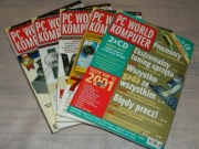 Czasopismo PC WORLD KOMPUTER Numery 1, 2, 3, 5, 12 z 2001 roku !