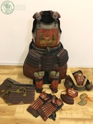 Oryginalna zbroja samurajska.