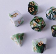 Zestaw 7 kości RPG Wiosenna odwilż