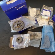 Volvo s 60 B5 Zestaw do zmiany paska napędu pompy olejowej na łańcuch