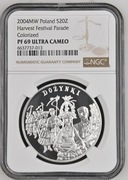 20 zł 2004 Dożynki NGC PF69