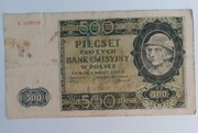 500 złotych 1940 