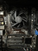 Płyta główna ASRock H81M + procesor i3-4160 + chłodzenie
