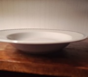 porcelana z PRL z logo Społem talerz głęboki