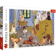 Puzzle - 500 - Pokój van Gogha Psia Rewolucja Trefl 37539