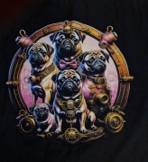 Męska koszulka z mopsem