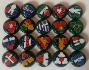 Zestaw kapsli Carlsberg mistrzostwa świata