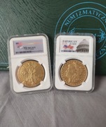 2 monety Stany Zjednoczone 1899 i 1902 rok