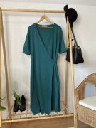 Sukienka midi plus size impreza komunia uroczystość klasyka premium 48/4XL