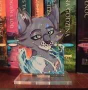 Wojownicy. Erin Hunter. Figurka: Błękitna Gwiazda