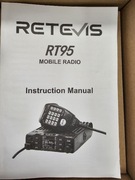 radiotelefon samochodowy retevis rt95 – nowy
