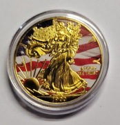 MONETA  LIBERTY 1900 w KOLORZE 