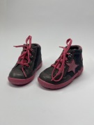 Trzewiki dziewczęce Superfit Gore-Tex skórzane buty dziecięce dziewczynka