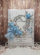 Kartka okolicznościowa na chrzest do chłopca 