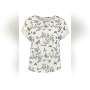 Springfield Bluzka kwiatki koronka 36 S nowy