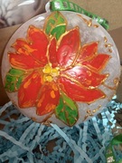 Bombki hand made medaliony 4 szt