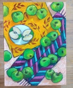 Pastela sucha, rysunek, obraz 40x30