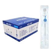 Wenflon niebieski 22G 0,9mm x 25mm kaniula dożylna KD-Fix