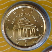 SAN MARINO 2007 10 CENTÓW UNC !!!!!!!!!!