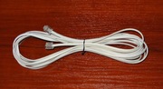 Kabel połączeniowy telefoniczny - aparat-linia 5 mb  - RJ11