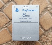 Karta pamięci do Ps2 SCPH-10020 Oryginalna SONY srebrna