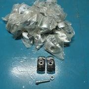 Złączka końcowa Złącze do rury 30mm chromowana 